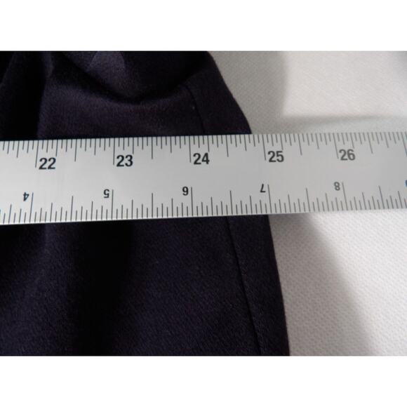 Club Monaco Large Trench Coat Jacket Duster Black Short Sleeve Collarless Posh - Picture 10 of 16